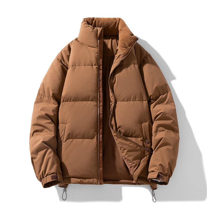 Damen Wattierte Steppjacke mit hohem Kragen und Teddyfutter Drune