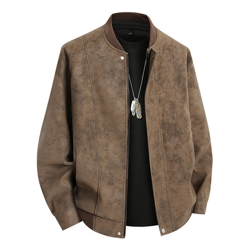 Herren Stilvolle und modische Bomberjacke Drune