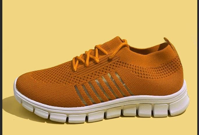 Damen Leichte Strick‑Sock‑Sneaker mit elastischem Schaft und flexibler Profilsohle Drune