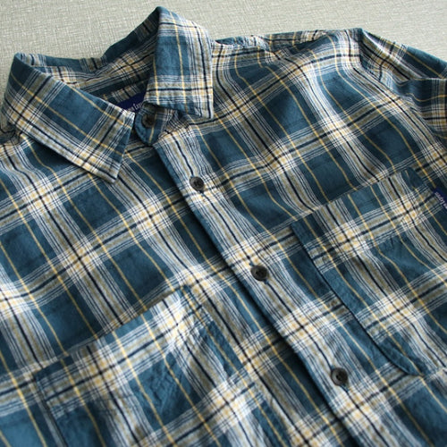 Herren karierte Flanellhemden mit praktischen Brusttaschen und komfortablem Schnitt Drune