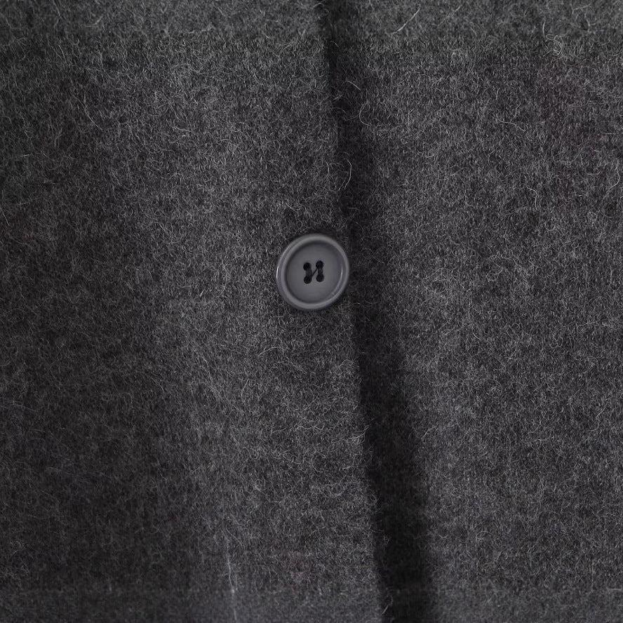 Damen Oversized Strickmantel Drune
