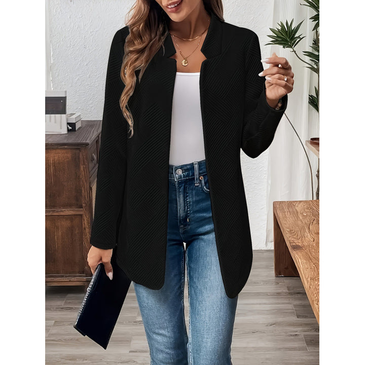 Damen Elegante Jacke im modernen Schnitt mit strukturiertem Design Drune