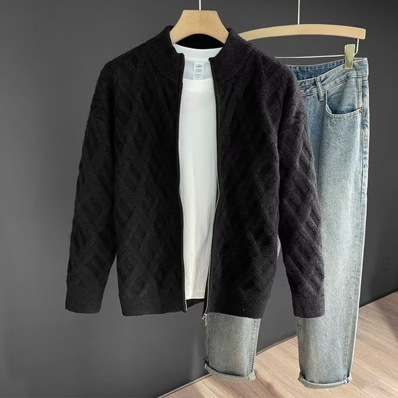 Damen Grobstrick Cardigan Drune