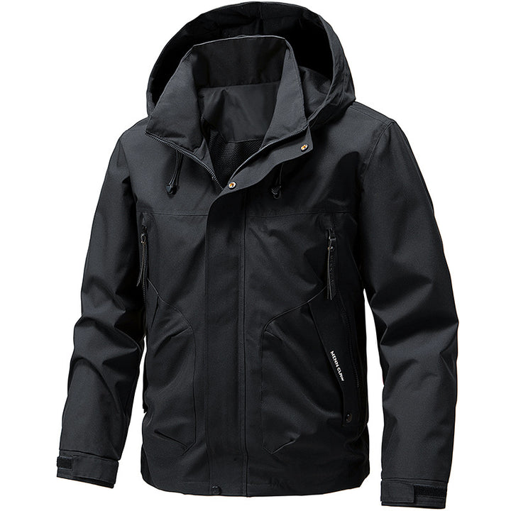 Herren Wasserdichte Multifunktionsjacke Drune