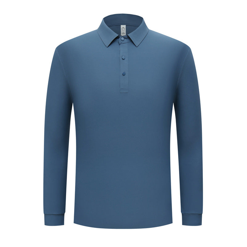 Herren Longsleeve Poloshirt Drune
