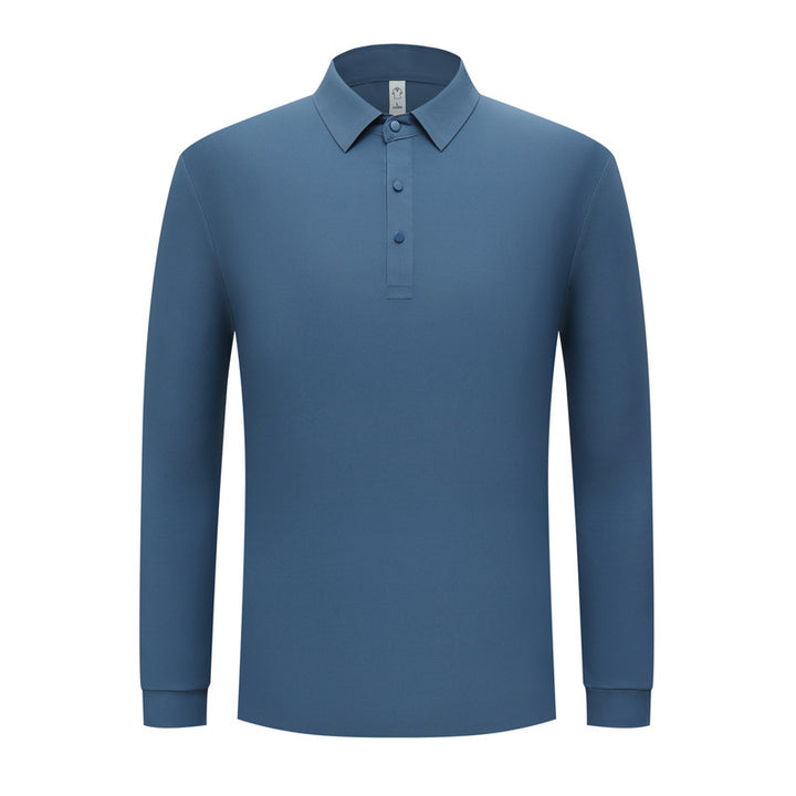 Herren Longsleeve Poloshirt Drune