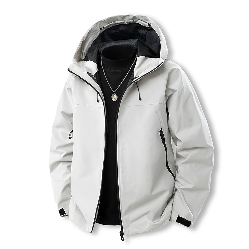 Herren Winddichte Outdoor-Jacke Drune