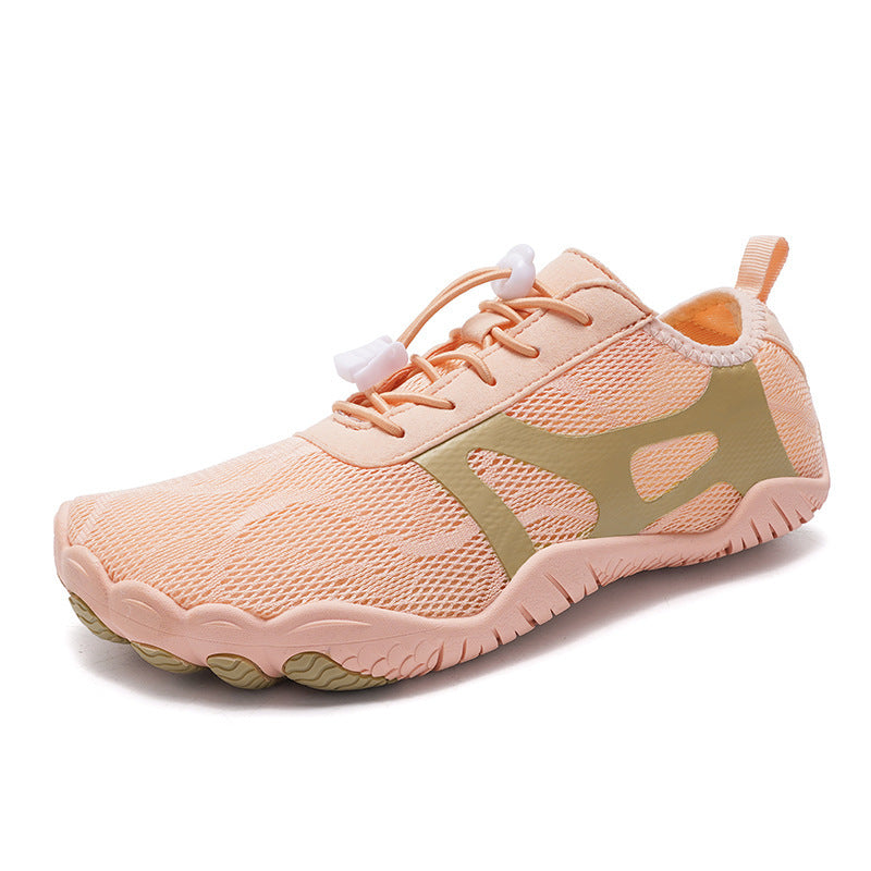Damen nan ultraleichte Barfuß-Wasserschuhe mit rutschfester Flexsohle und Schnellverschluss Drune