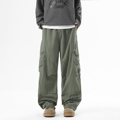 Herren weite technische Cargohose mit Mehrfachtaschen Drune