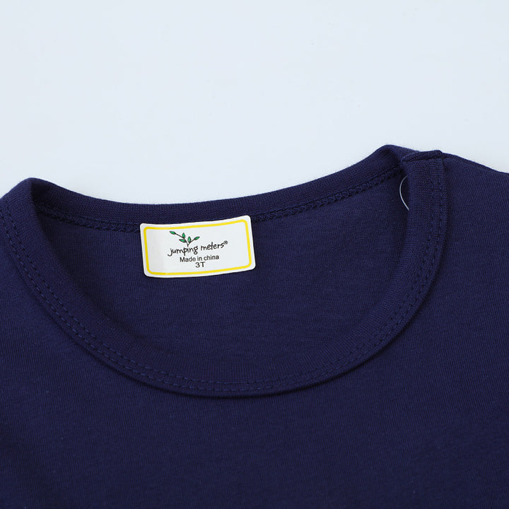Mädchen Freizeitkleid mit originellem Dinosaurier-Stickdesign Drune