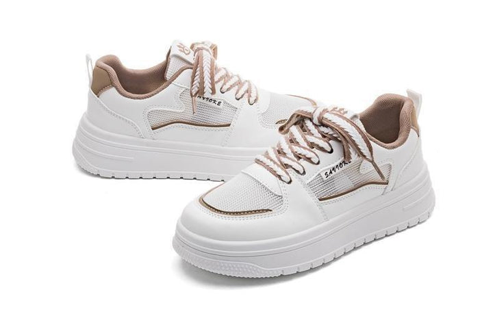 Damen Sportliche Sneakers mit luftiger Mesh-Oberfläche und dämpfender Sohle Drune