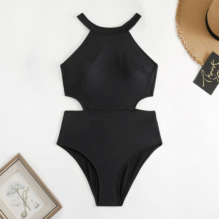 Damen Hochgeschlossen Badesuit Drune