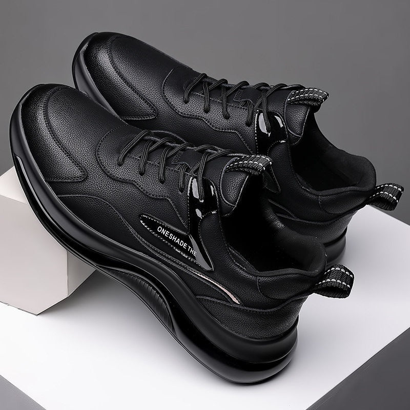 Herren Sportliche Leder Sneakers Drune