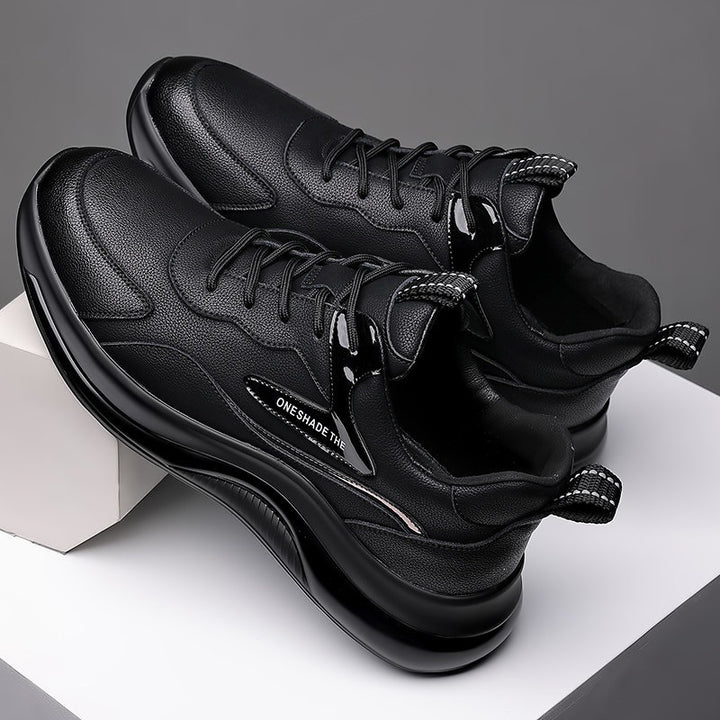 Herren Sportliche Leder Sneakers Drune