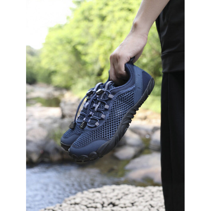 Herren Atmungsaktiver Trekking‑Wasserschuh mit Quick‑Lace und profilierter Gummisohle Drune