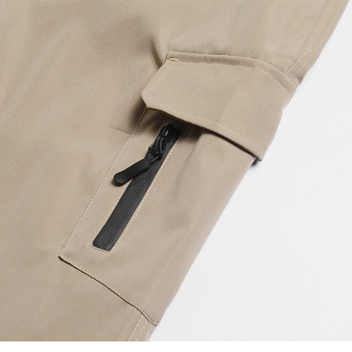Herren Bequeme Cargo-Hose mit elastischen Bündchen Drune