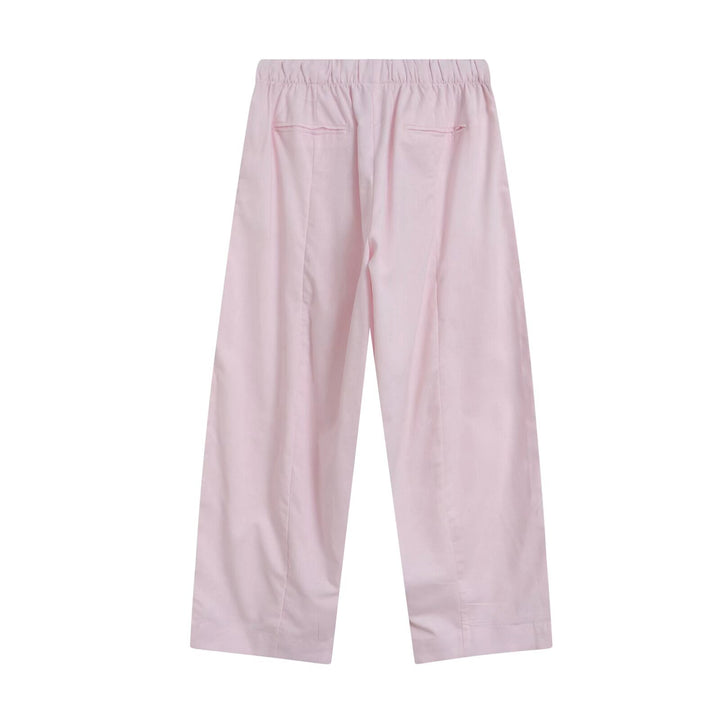 Damen Weite Culotte-Hose mit elastischem Bund und geradem Saum Drune