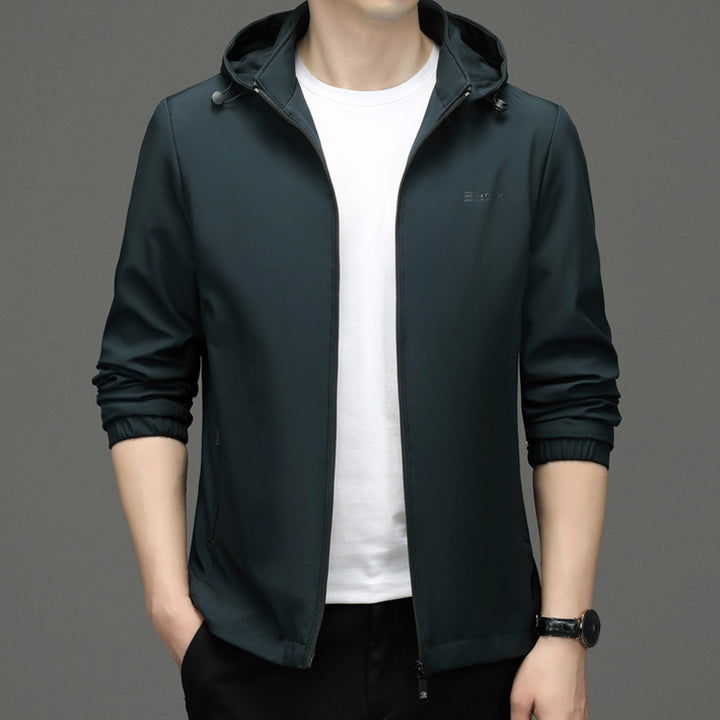 Herren leichte Sportjacke mit atmungsaktiver Membran und praktischen Taschen Drune