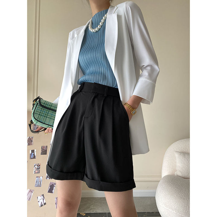 Damen Eleganter Blazer mit modernem Schnitt Drune