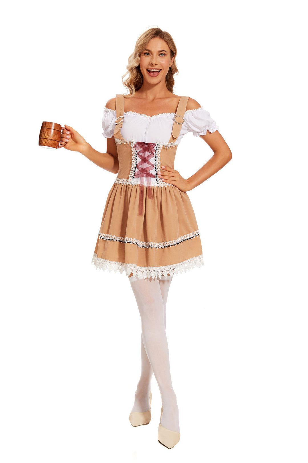Herren nan authentische Trachtenlederhose kurz mit verstellbaren Trägern und aufwendiger Stickerei Drune