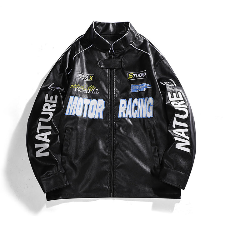 Herren Sportliche Motorradjacket Drune