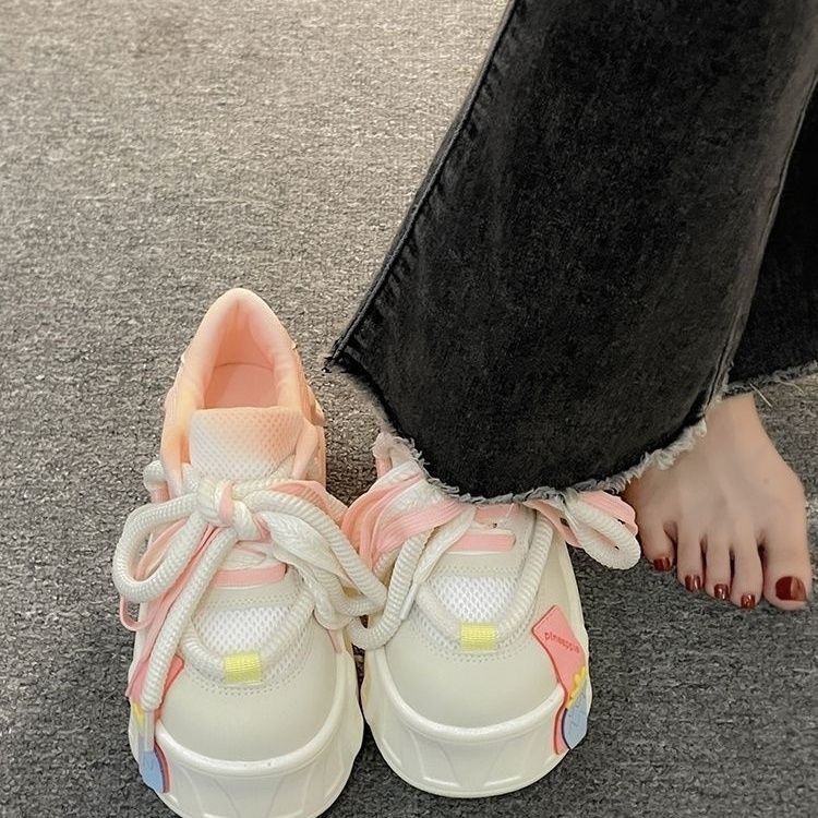 Damen Sportliche Sneakers mit verspieltem Design und atemberaubender Sohle Drune