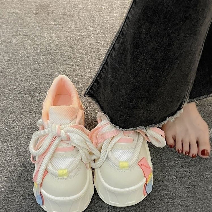 Damen Sportliche Sneakers mit verspieltem Design und atemberaubender Sohle Drune