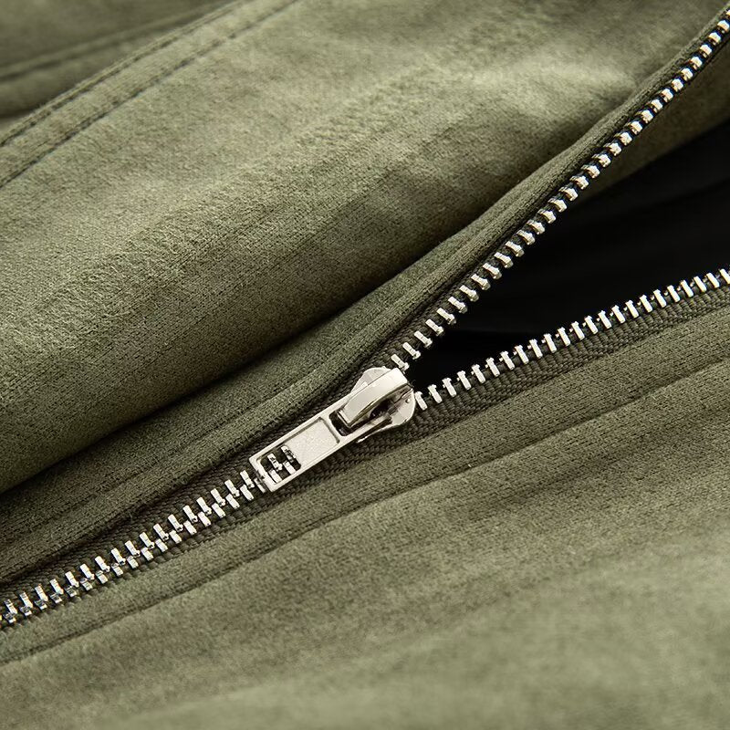 Damen elegante Übergangsjacke mit praktischen Taschen Drune