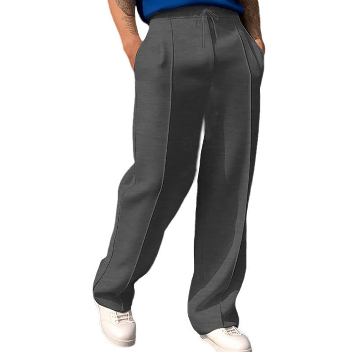 Herren Sportliche Relaxed Fit Jogginghose mit elastischem Bund und Seitentaschen Drune