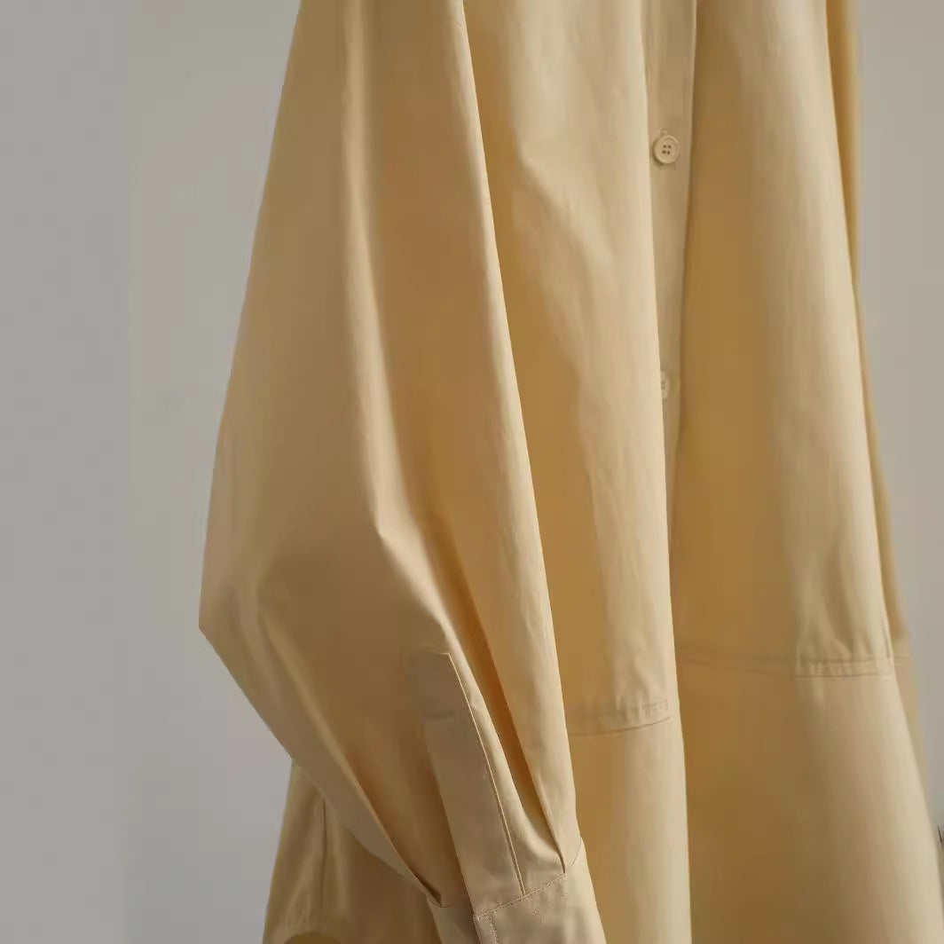 Damen Modische Oversized-Hemdbluse Drune
