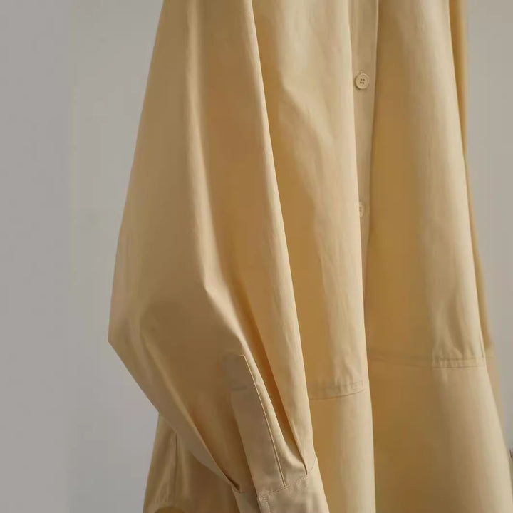 Damen Modische Oversized-Hemdbluse Drune