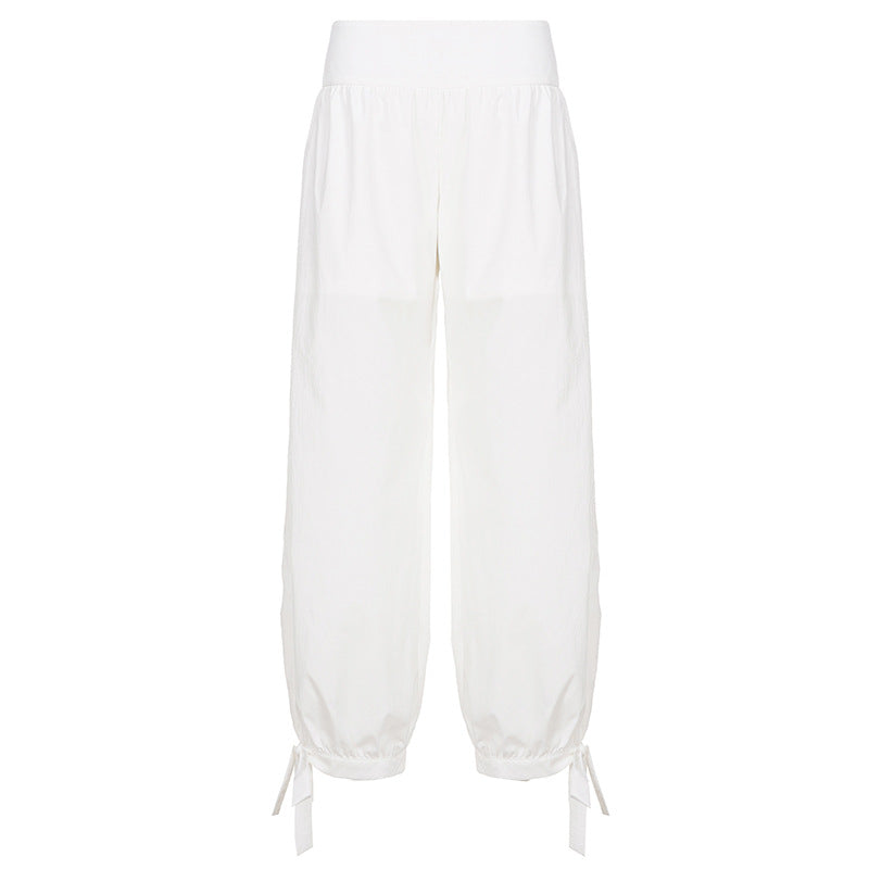 Damen luftige und bequeme Culotte-Shorts mit zauberhaften Rüschendetails Drune