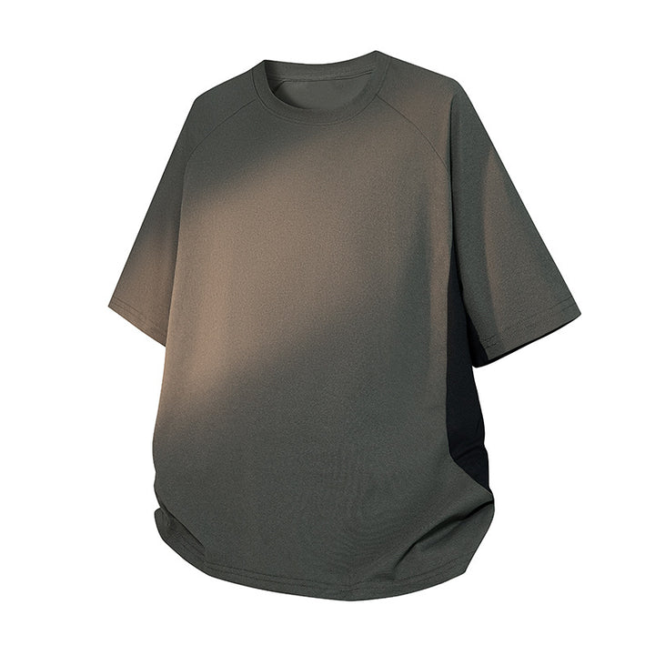 Damen Oversize-T-Shirt mit Raglanärmeln, atmungsaktiven Seiteneinsätzen und Rundhalsausschnitt Drune