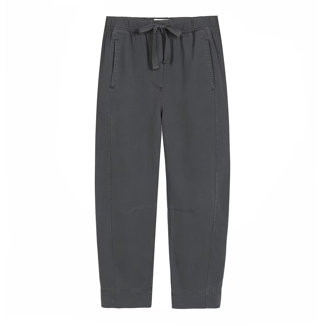 Damen entspannte Chino-Hose mit verstellbarem Taillenzug und praktischem Schnitt Drune