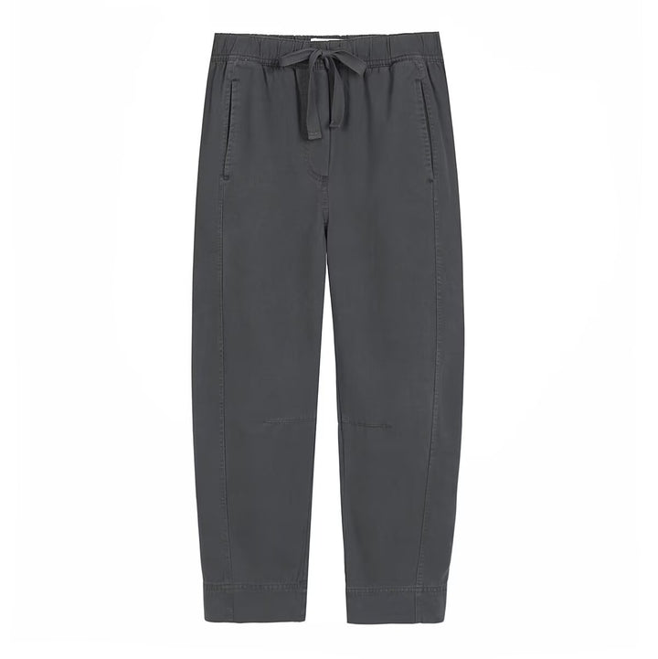 Damen entspannte Chino-Hose mit verstellbarem Taillenzug und praktischem Schnitt Drune