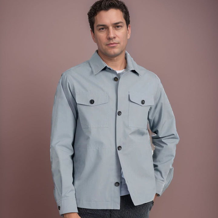 Herren modische leichtgewichtige Chore-Jacke mit praktischen Taschen Drune