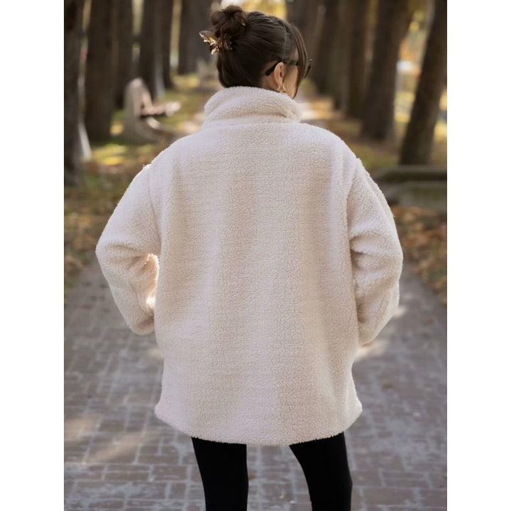 Damen Flauschige Teddyjacke Drune
