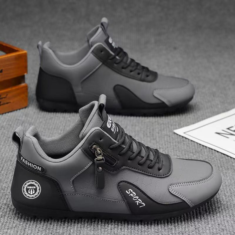 Herren Sportliche Outdoor-Sneaker mit Reißverschluss-Detail und griffiger Trail-Sohle Drune