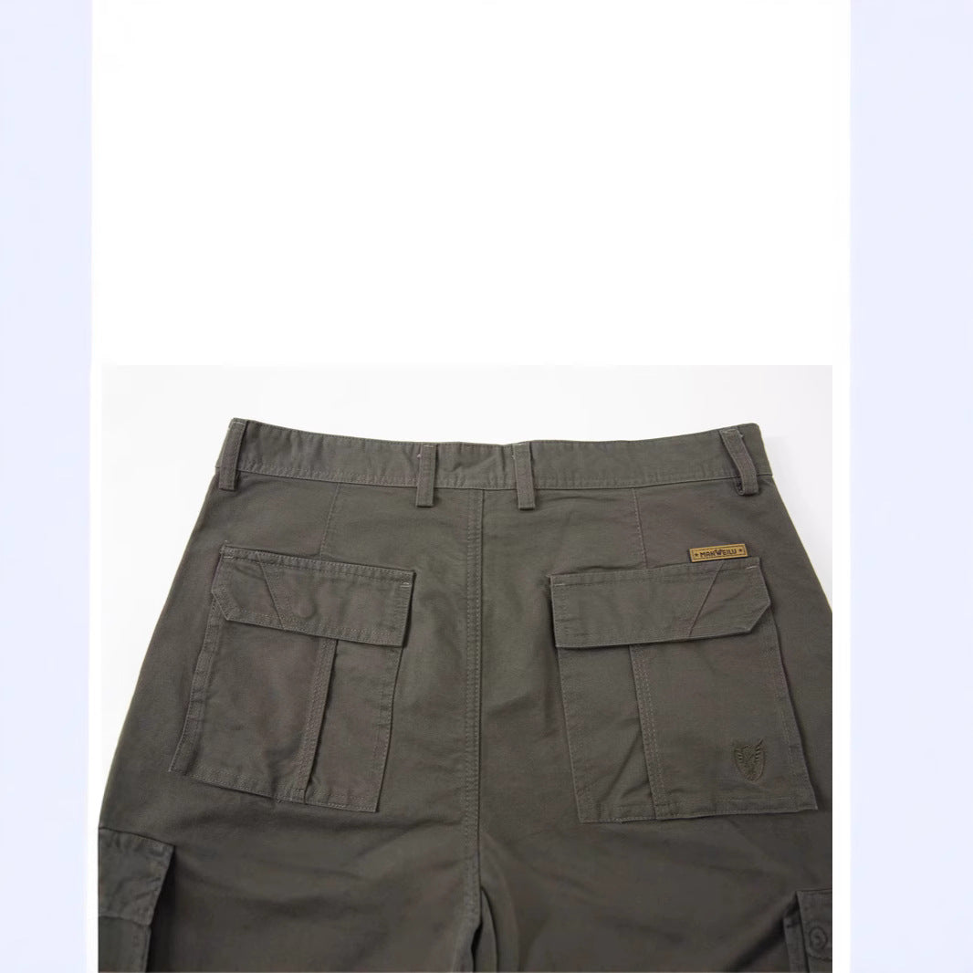 Herren Cargohose mit mehrfachen Klappentaschen und robustem Baumwollmix Drune