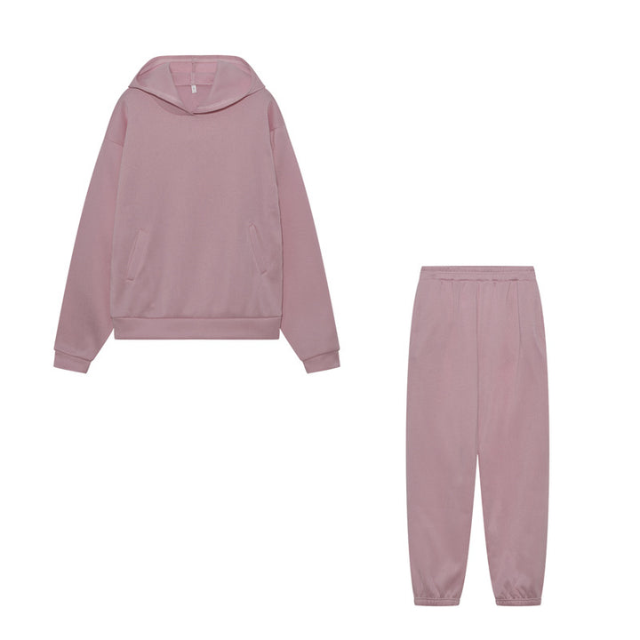 Damen Sportliches Hoodie und Jogginghose Set Drune