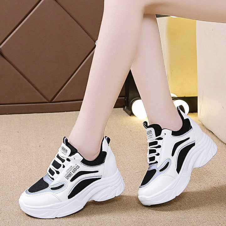 Damen Sportliche Chunky Sneakers mit atmungsaktiver Obermateriel von Drune
