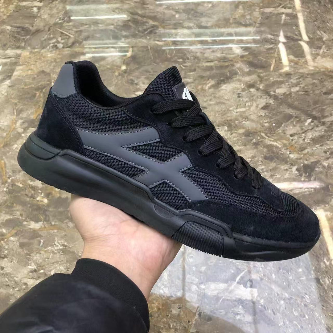 Herren Urbaner Casual-Sneaker aus Wildleder- und Mesh-Mix mit ergonomischer dämpfender Sohle Drune