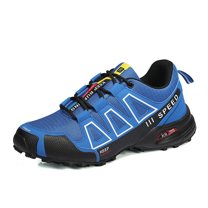 Herren nan robuster Trailrunning-Laufschuh mit stoßdämpfender EVA-Zwischensohle und griffiger Profillaufsohle Drune