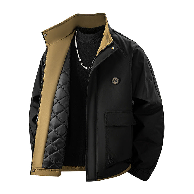 Herren Utility-Blouson mit gesteppter Thermo-Innenlage und Pattentaschen Drune