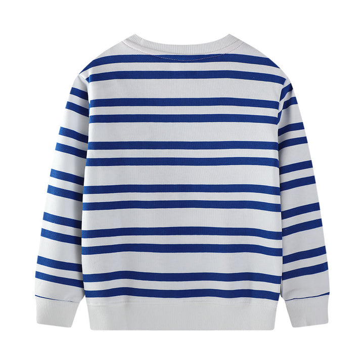 Jungen Sweatshirt mit buntem Tiermotiv Drune
