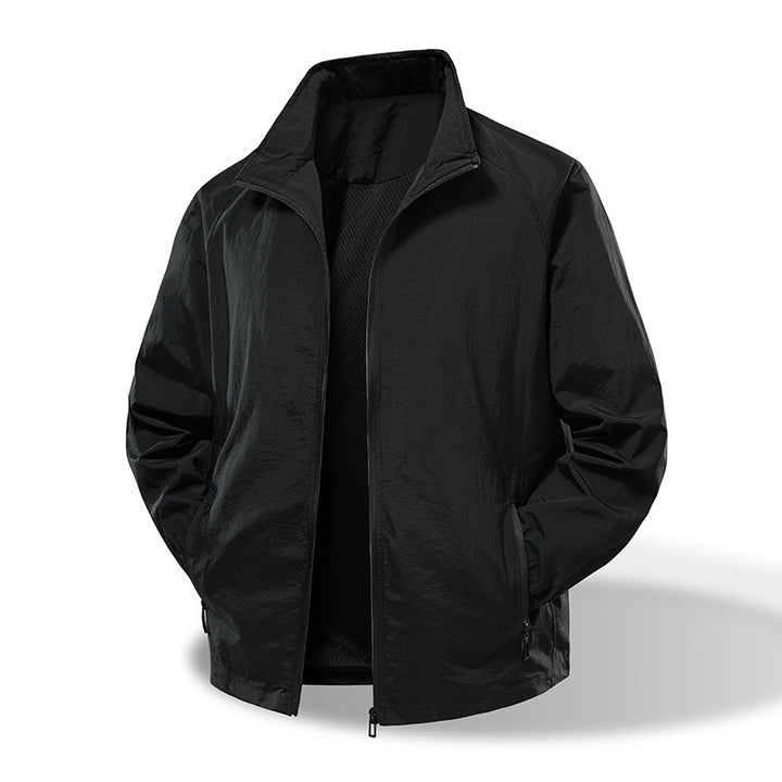 Herren Leichte Übergangsjacke mit atmungsaktiven Materialien Drune