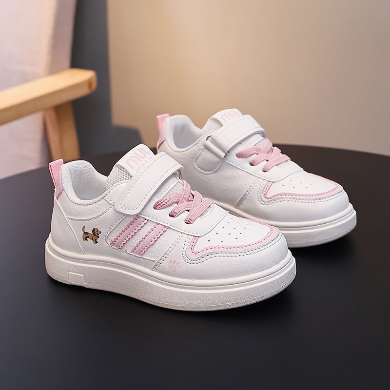 Damen Sneaker mit praktischem Klettverschluss und niedlichem Tiermotiv Drune