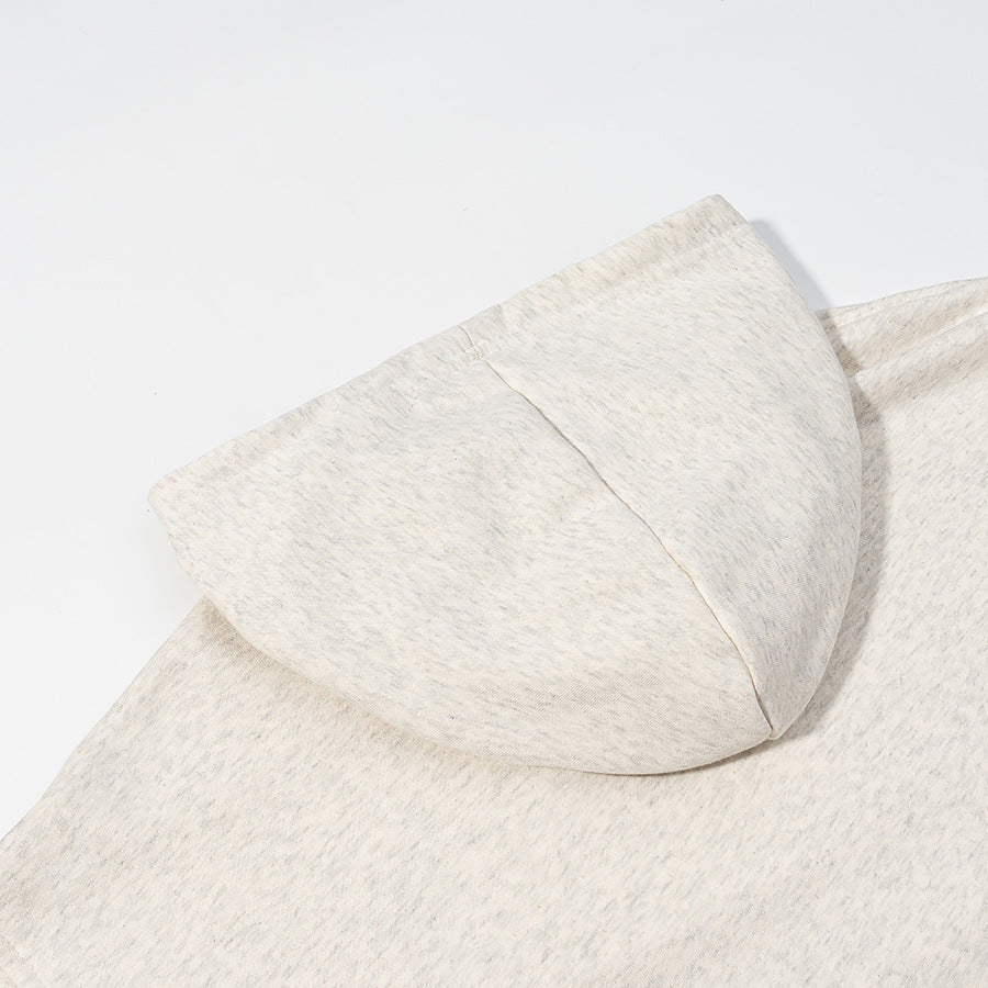 Damen Oversized Kapuzenpullover mit Leoprint-Futter und Destroy-Details Drune