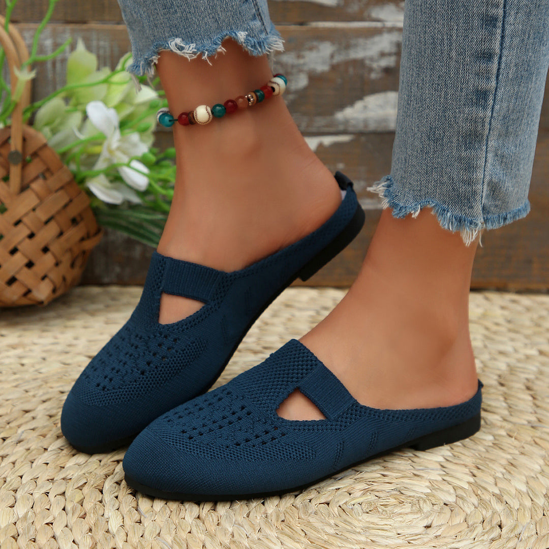 Damen Atmungsaktive Mules mit modischem Luftdurchlässigkeitsdesign Drune