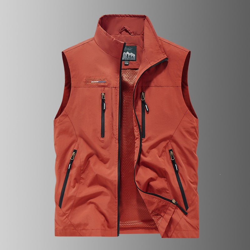Herren Multifunktionale Outdoor-Weste Drune 1788242421